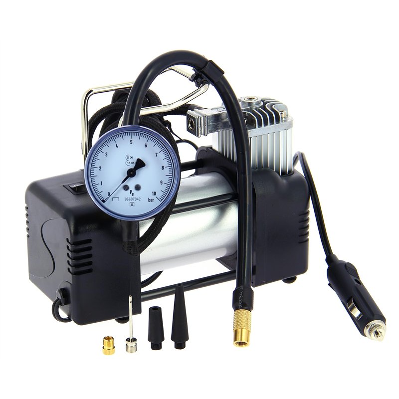 PRECISION STEEL compresseur 12V - manomètre homologué