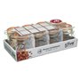 SG Secret de Gourmet lot 10 - Bocal à dragées joint pour baptême mariage communion - pour baptême mariage communion - ballotin à
