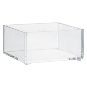 5five - organiseur selena 9,6x9,6cm transparent
