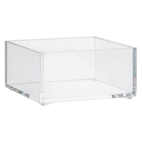 5five - organiseur selena 9,6x9,6cm transparent