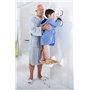 RIDDER Assistant A0243301 poignée d'aspiration de Voyage avec 2 ventouses Premium 33 cm Blanc
