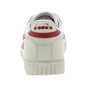 Diadora Mixte Game L Low Waxed Chaussure de Gymnastique, White Red Pepper, 42.5 EU