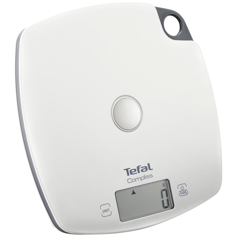 Tefal Balance de Cuisine Graduation avec Plate-Forme en Plastique et Fonction de Tare