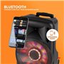 Fenton FT12LED Enceinte Sono Portable LEDs Bluetooth avec Batterie Intégrée - 700 Watts, Modes Lumineux, 12 Pouces, Télécommande
