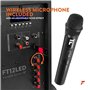 Fenton FT12LED Enceinte Sono Portable LEDs Bluetooth avec Batterie Intégrée - 700 Watts, Modes Lumineux, 12 Pouces, Télécommande
