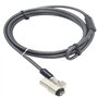 Dicota D31542 W-Lock Serrure de sécurité à combinaison à clé principale