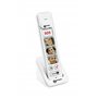 Geemarc Pack Senior - Téléphone Fixe Amplifié et Ses Combinés Additionnels avec Répondeur et Larges Touches Photo Personnalisabl