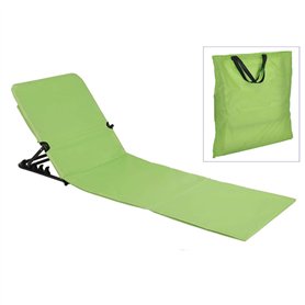 Hi Chaise Tapis de Plage Pliable Bain de Soleil Chaise Longue Tapis de Sol Matelas Vacances de Camping Jardin Terrasse Patio Ext