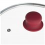 Faitout induction - 28 cm - Aluminium - Rouge