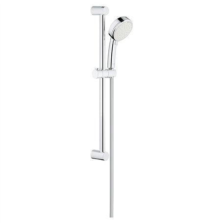 GROHE Tempesta Cosmopolitan 100 Ensemble barre de douche 2 jets Chromé 26076002