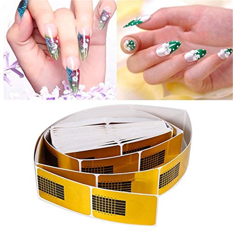 Image secondaire de SHOP-STORY - Pack de 100 Guides Protecteurs Spécial Application de Vernis à Ongles Nail Art pour une Manucure Parfaite