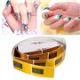 SHOP-STORY - Pack de 100 Guides Protecteurs Spécial Application de Vernis à Ongles Nail Art pour une Manucure Parfaite