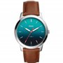 Fossil Hommes Analogique Quartz Montre avec Bracelet en Cuir FS5440