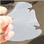 SHOP-STORY - Protecteurs Adhésifs Transparents pour Portes de Voiture Derrière Les Poignées - Pack de 4 Protections