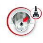 Moulinex Bol Companion XL XF380E12 Accessoire pour Cuisine Companion et Cuisine iCompanion Capacité de 3 L, Acier inoxydable
