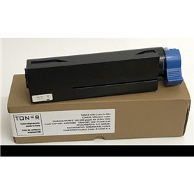 Toner OKI 45807106 pour B412dn B432 B512 MB472 MB492 MB562 dn dnw - Noir - 7.000 Pages - Régénéré Made in Italy