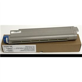 Toner OKI 44036028 pour ES9410 ES9420WT 9410 - Noir - 15.000 Pages - Régénéré Made in Italy