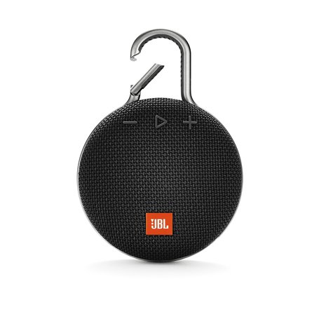 JBL Clip 3 – Enceinte Bluetooth Portable avec Mousqueton – Étanchéité IPX7 – Autonomie 10hrs – Qualité Audio Noir