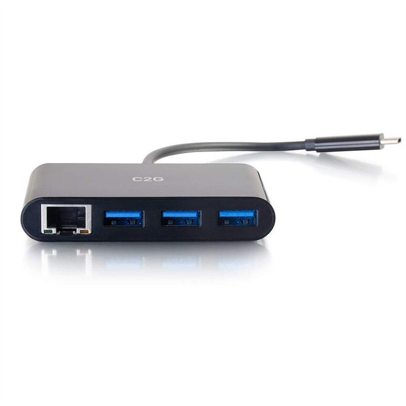 Image secondaire de C2G 82406 hub & concentrateur USB 3.0 (3.1 Gen 1) Type-C 5000 Mbit/s Noir - Hubs & concentrateurs (USB 3.0 (3.1 Gen 1) Type-C, R