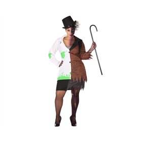 Atosa-53954 Atosa-53954-Costume-Déguisement Scientifique XL-Adulte, Femme, 53954, Multicolore
