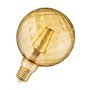 Osram Vintage Edition 1906 Ampoule LED à Filament - Culot E27 - Forme Spéciale Globe Pinecone Or Ambrée - Blanc Chaud 2500K - 4,