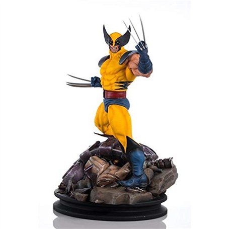 Semic Distribution- 1:6 Wolverine Statue by Erick Sosa Figurine, 71430011494, Multicolor