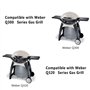 onlyfire Tube Brûleur en Acier Inoxydable Convient pour Weber Q300/Q3000 Série Gas Grill (Pièces de Rechange de 60036/80387/6503
