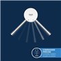 GROHE Robinet lavabo de salle de bains Essence, mitigeur monocommande sans tirette de vidage, vidage clic clac inclus, installat