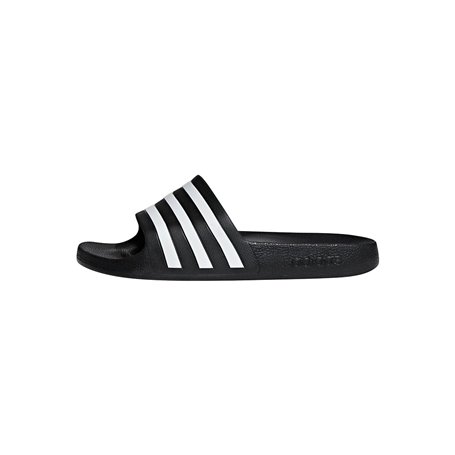 adidas Mixte Adilette Aqua Slides, Core Black / Cloud White / Core Black, 43 EU