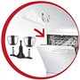 Moulinex XF389010 Kit Pâtisserie pour Robot Cuisine Companion 6 Accessoires Fouet Moules à Manqué et à Muffins Set de Poches à D