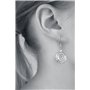 Harry Potter Zeitumkehrer (Time Turner) Femme Boucles d'oreilles couleur argent Argent Sterling