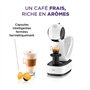 Krups Nescafé Dolce Gusto Machine à café capsules, Pression 15 bars, Multi-boissons froides ou chaudes, Grand Réservoir amovible