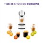 Krups Nescafé Dolce Gusto Machine à café capsules, Pression 15 bars, Multi-boissons froides ou chaudes, Grand Réservoir amovible