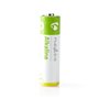 Nedis Lot de 4 Piles alcalines AA 1,5 V