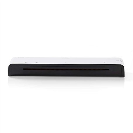 NEDIS Machine à Plastifier | Chaud Froid | A3 | 300 mm/Min | Arrêt Automatique | Alimentation Secteur | Blanc
