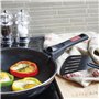 Sitram 712382, Batterie de cuisine 7 pièces : 3 casseroles + 3 poêles + 1 poignée amovible - Aluminium pressé - Tous feux dont i