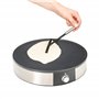 WMF Crêpière, Température réglable, 1600 W, Diamètre 33cm, Revêtement antiadhésif et plaque amovible pour un nettoyage facile, D