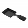 WMF Lono Gril à raclette, avec poêlons et poussoirs, raclette pour 4 personnes, 870 W, en acier inoxydable, mat