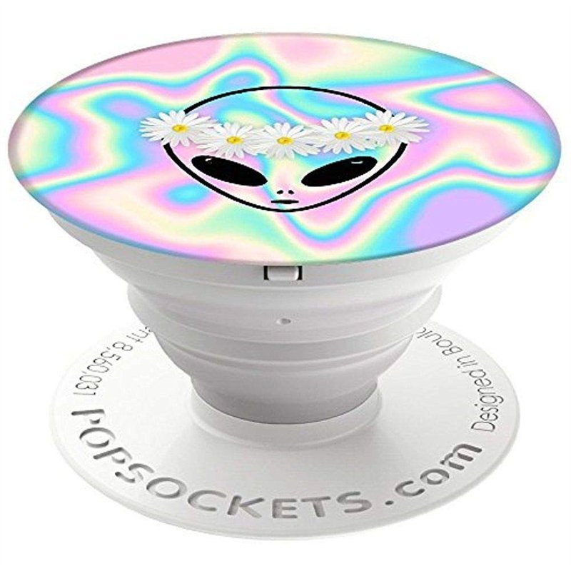 PopSockets - Socle et poignée extensibles (non remplaçables) pour smartphone et tablette - Out of This World