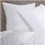 IDMarket - Couette 240x260 CM AELA en Plume d'oie Anti acarien 500 GR + 2 oreillers