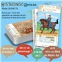 Aritma - HISTODINGO : Moyen-Âge - Jeu de Société Éducatif pour Enfant dès 8 ans - 7 Jeux d'Histoires - Niveau CE2/CM1/CM2 - Joue
