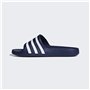 adidas Mixte Adilette Aqua Slides, Dark Blue / Cloud White / Dark Blue, 38 EU
