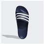 adidas Mixte Adilette Aqua Slides, Dark Blue / Cloud White / Dark Blue, 38 EU