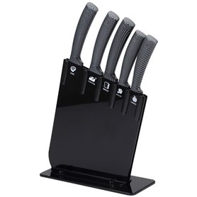 San Ignacio Set de 6 couteaux JARAMA GT tacoma noir acier inoxydable
