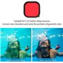 Caisson étanche étanche 60m, Compatible with GoPro Hero (2018), GoPro Hero 7 Black,GoPro Hero 6, Hero 6 Black, Hero 5, Hero 5 Bl