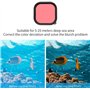 Caisson étanche étanche 60m, Compatible with GoPro Hero (2018), GoPro Hero 7 Black,GoPro Hero 6, Hero 6 Black, Hero 5, Hero 5 Bl