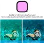 Caisson étanche étanche 60m, Compatible with GoPro Hero (2018), GoPro Hero 7 Black,GoPro Hero 6, Hero 6 Black, Hero 5, Hero 5 Bl