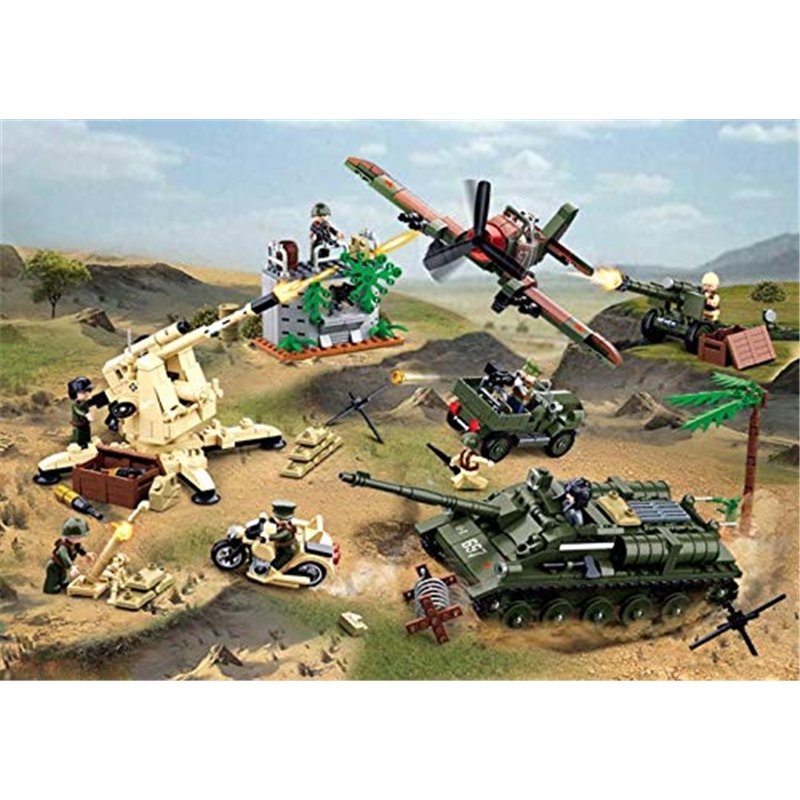 Image secondaire de Sluban-M38-B0697 Jeux de Construction, M38-B0697, Multi Colour