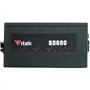 iTek Bloc d'alimentation pour PC BD600-600 W, Ventilateur HDB Hydraulic Dynamic Bearing de 12 mm, Protection PFC Active, convert