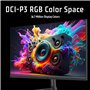 Itek Moniteur GGF - 24,5" Plat, 1920x1080 FHD, Panneau VA 260 Hz, Réponse 1 ms, Connexions HDMI et DP, HDR, RVB, Adaptive Sync